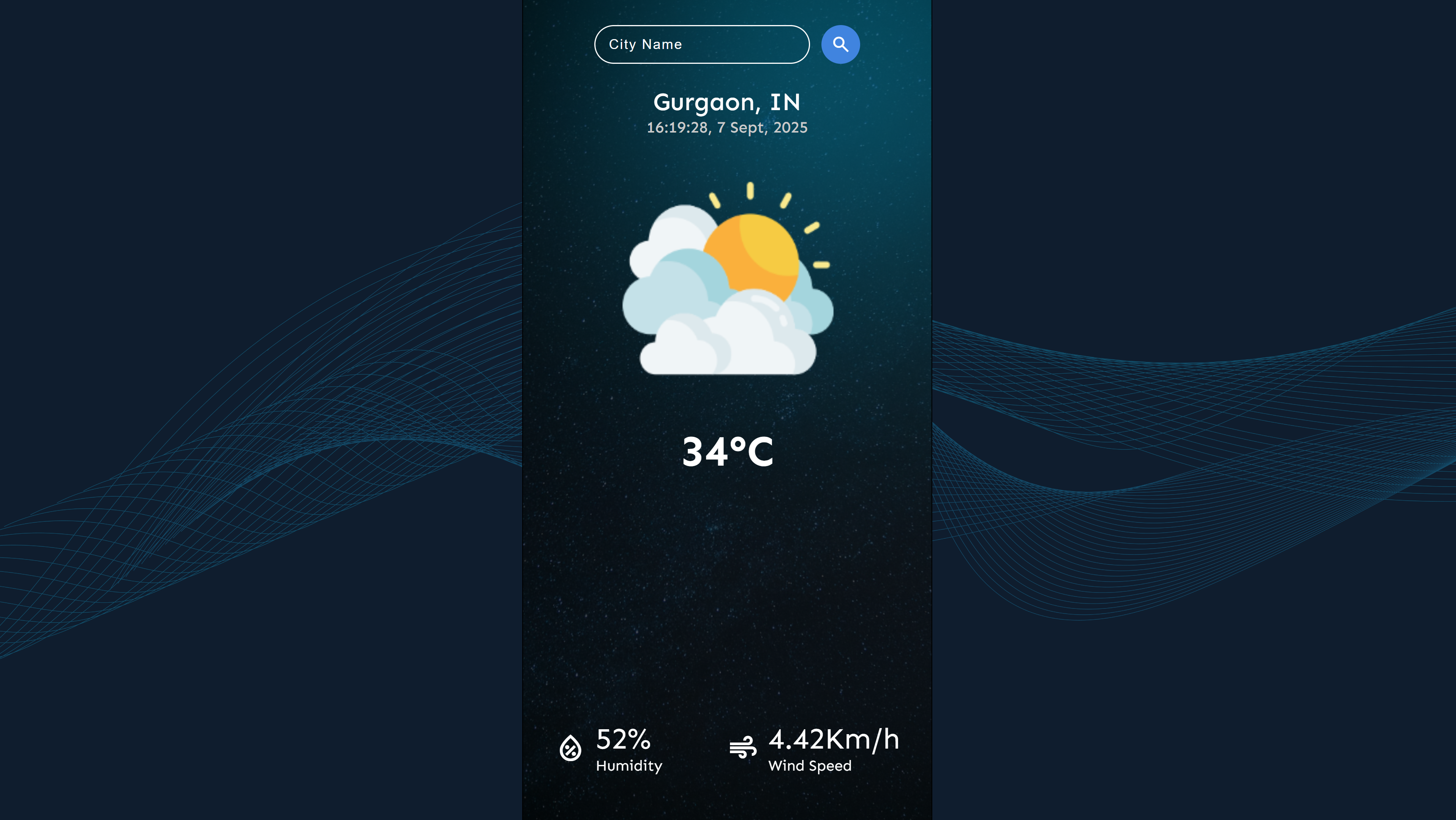 Weather App screenshot